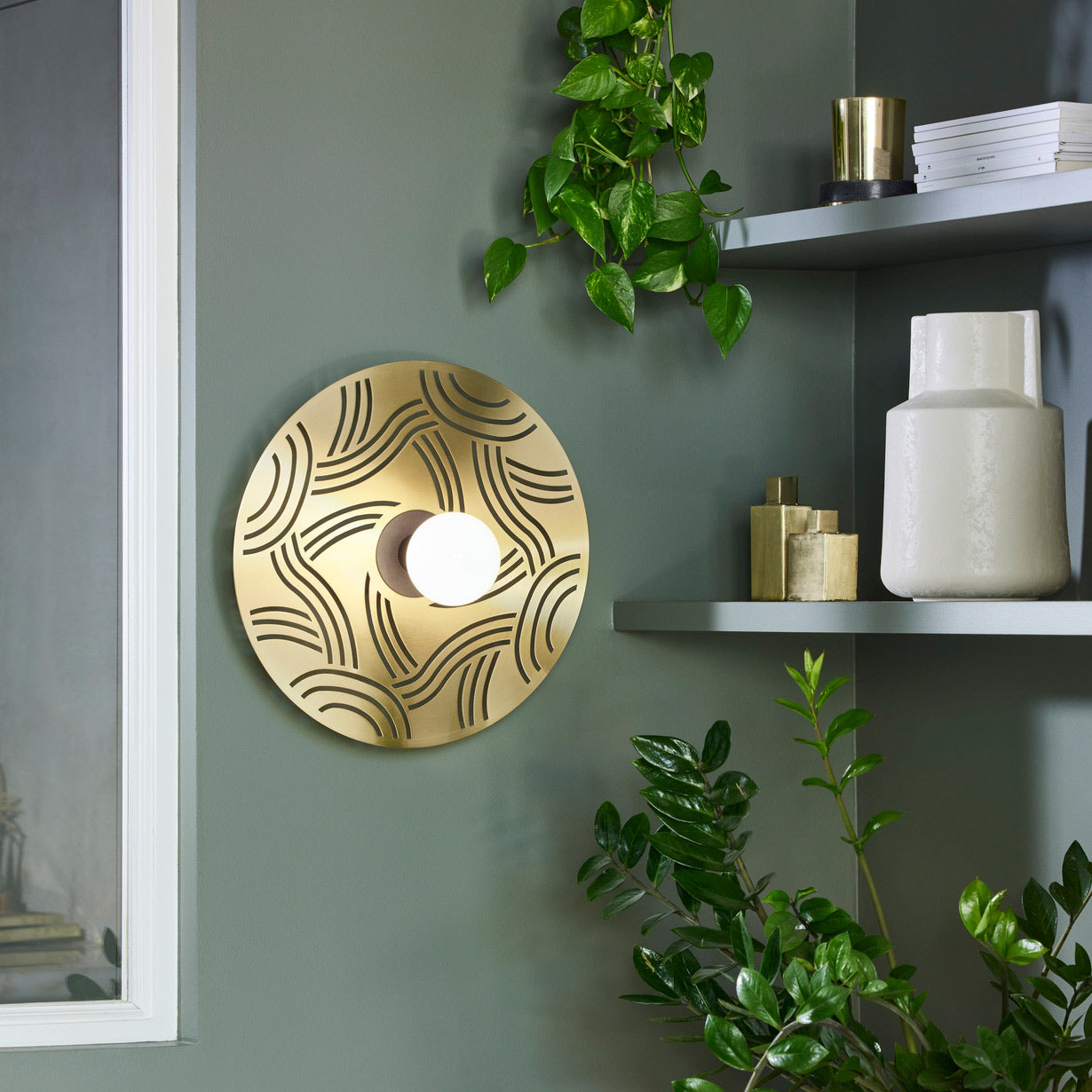 Wall Lamp Ariane by Market Set #Brass