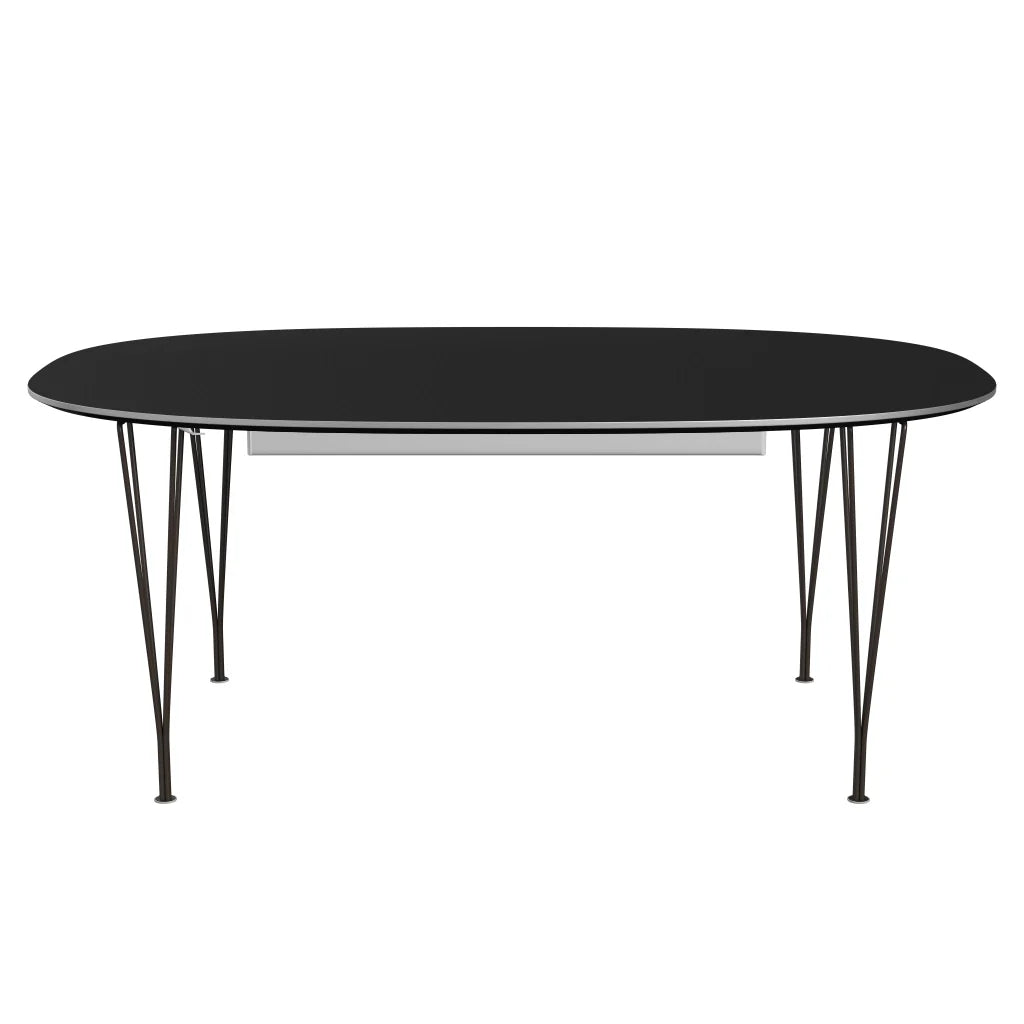 SUPERELLIPSE™ - B619, Extendable Dining Table, 180-300 x 120 cm (Table Height - 72 cm) by Fritz Hansen