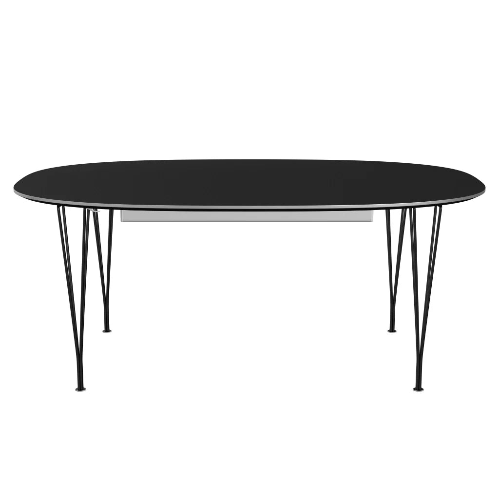 SUPERELLIPSE™ - B619, Extendable Dining Table, 180-300 x 120 cm (Table Height - 72 cm) by Fritz Hansen