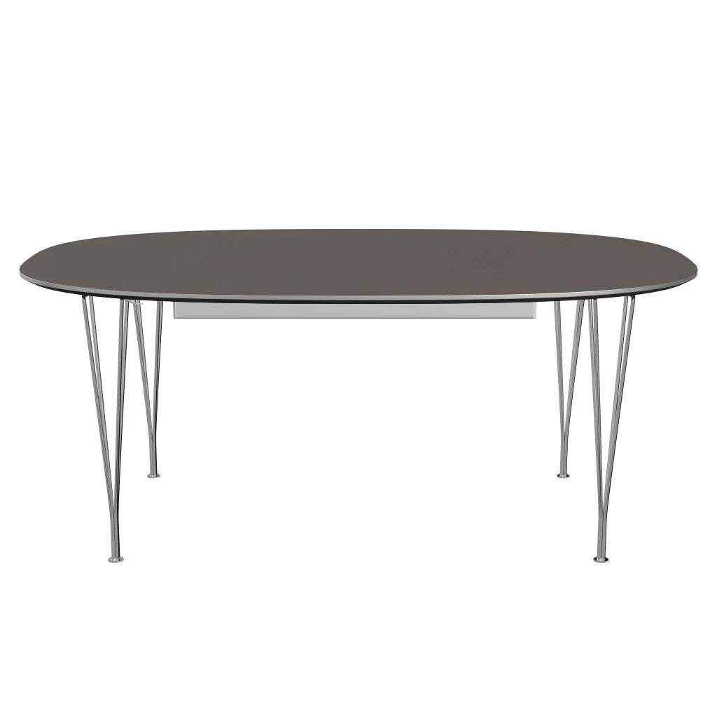 SUPERELLIPSE™ - B619, Extendable Dining Table, 180-300 x 120 cm (Table Height - 72 cm) by Fritz Hansen