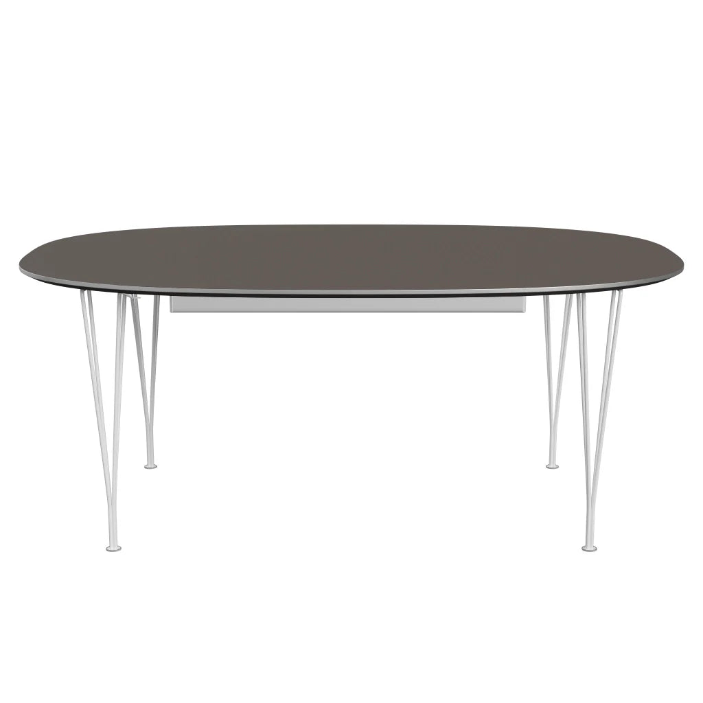 SUPERELLIPSE™ - B619, Extendable Dining Table, 180-300 x 120 cm (Table Height - 72 cm) by Fritz Hansen