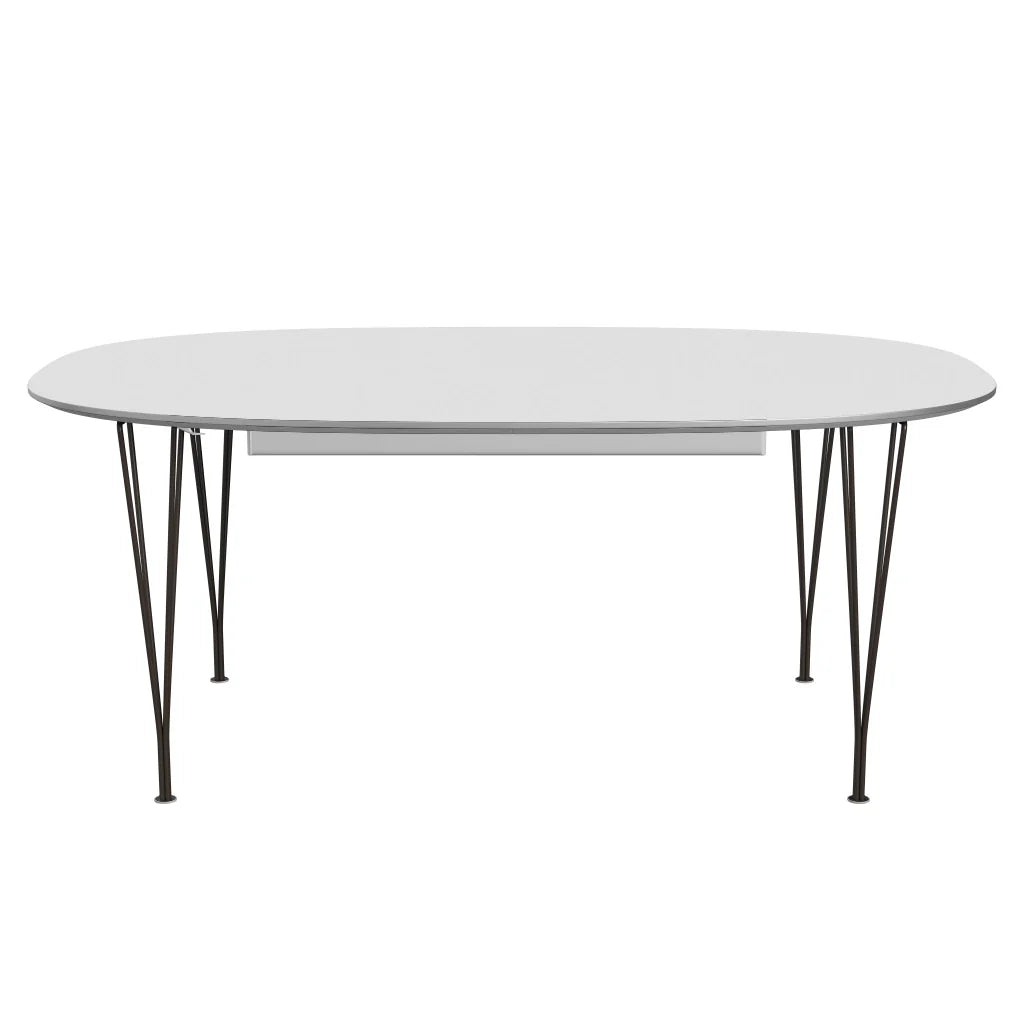 SUPERELLIPSE™ - B619, Extendable Dining Table, 180-300 x 120 cm (Table Height - 72 cm) by Fritz Hansen