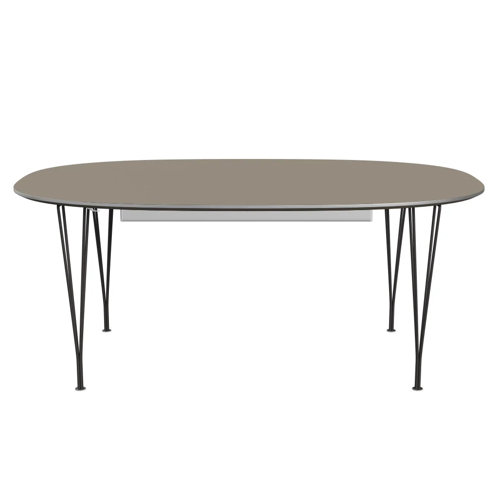 SUPERELLIPSE™ - B619, Extendable Dining Table, 180-300 x 120 cm (Table Height - 72 cm) by Fritz Hansen