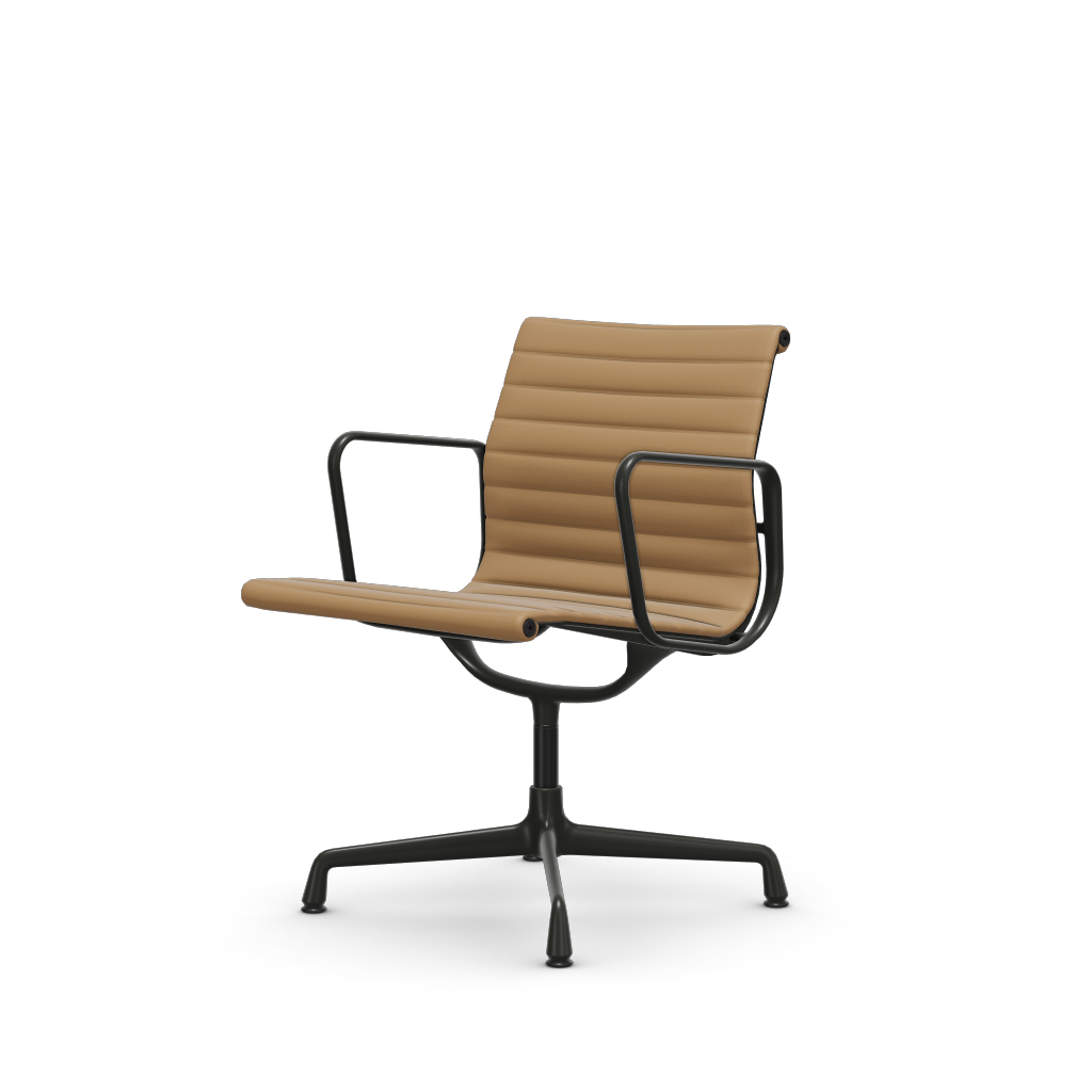 Aluminium Chairs EA 108 swivel – Conference (Cover material - Fabric Leather Premium F)