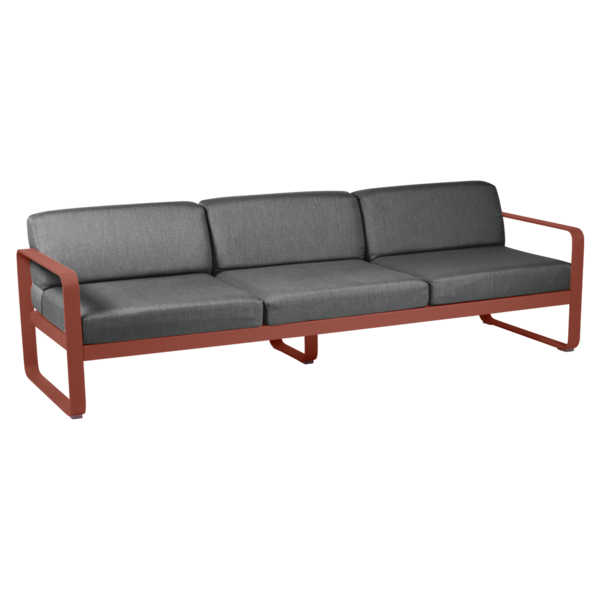 BELLEVIE 3-SEATER SOFA by Fermob