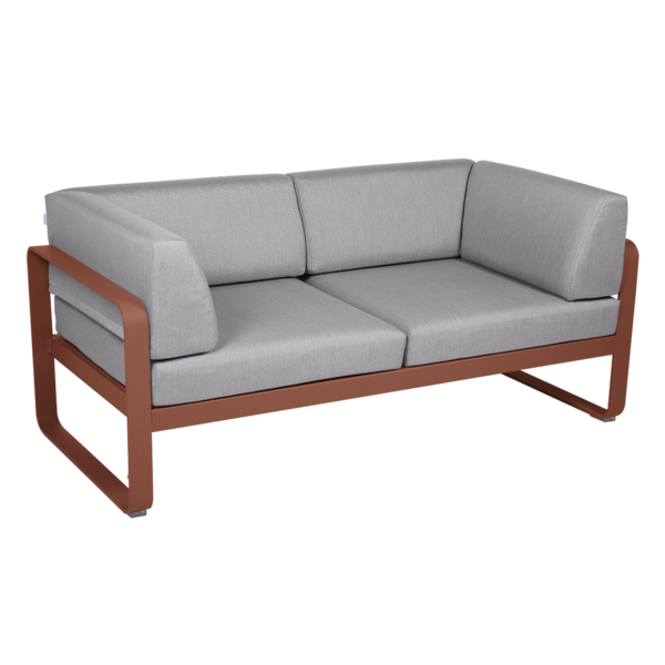 BELLEVIE 2-SEATER CLUB SOFA by Fermob