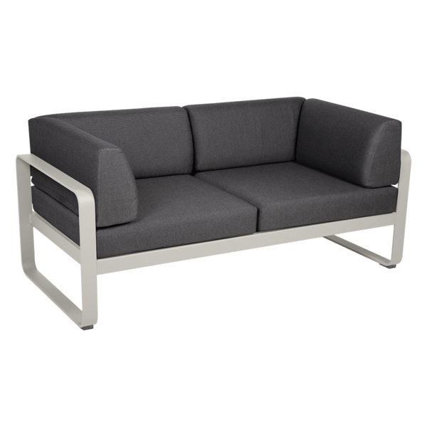 BELLEVIE 2-SEATER CLUB SOFA by Fermob