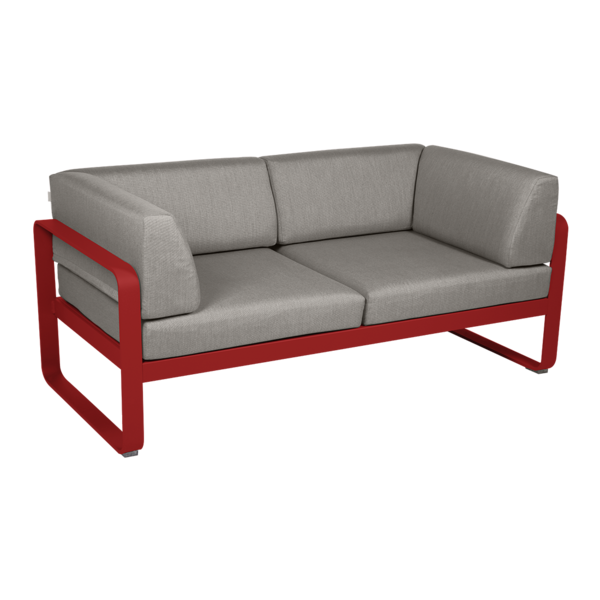 BELLEVIE 2-SEATER CLUB SOFA by Fermob