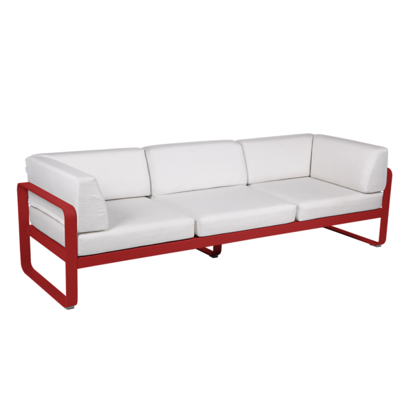 BELLEVIE 3-SEATER CLUB SOFA by Fermob