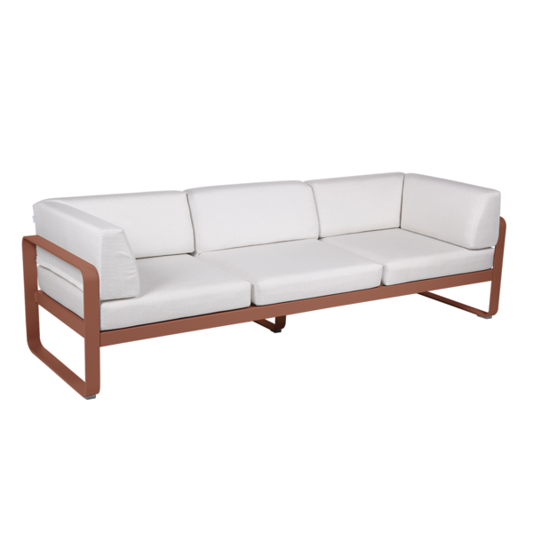 BELLEVIE 3-SEATER CLUB SOFA by Fermob