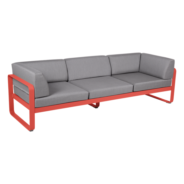 BELLEVIE 3-SEATER CLUB SOFA by Fermob