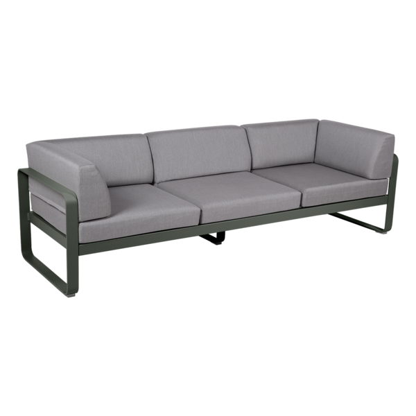 BELLEVIE 3-SEATER CLUB SOFA by Fermob