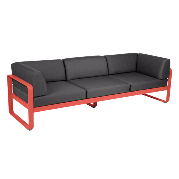 BELLEVIE 3-SEATER CLUB SOFA by Fermob