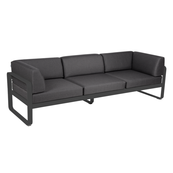 BELLEVIE 3-SEATER CLUB SOFA by Fermob