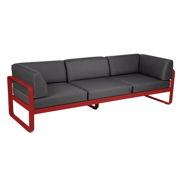 BELLEVIE 3-SEATER CLUB SOFA by Fermob