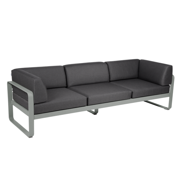 BELLEVIE 3-SEATER CLUB SOFA by Fermob