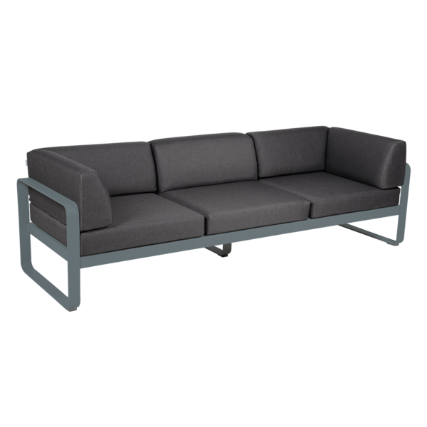 BELLEVIE 3-SEATER CLUB SOFA by Fermob