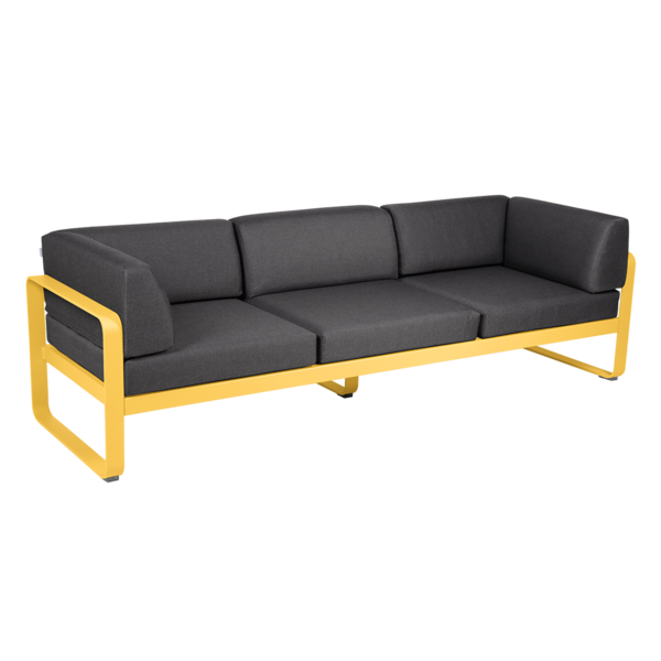 BELLEVIE 3-SEATER CLUB SOFA by Fermob