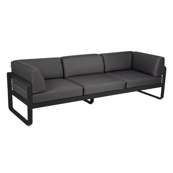 BELLEVIE 3-SEATER CLUB SOFA by Fermob