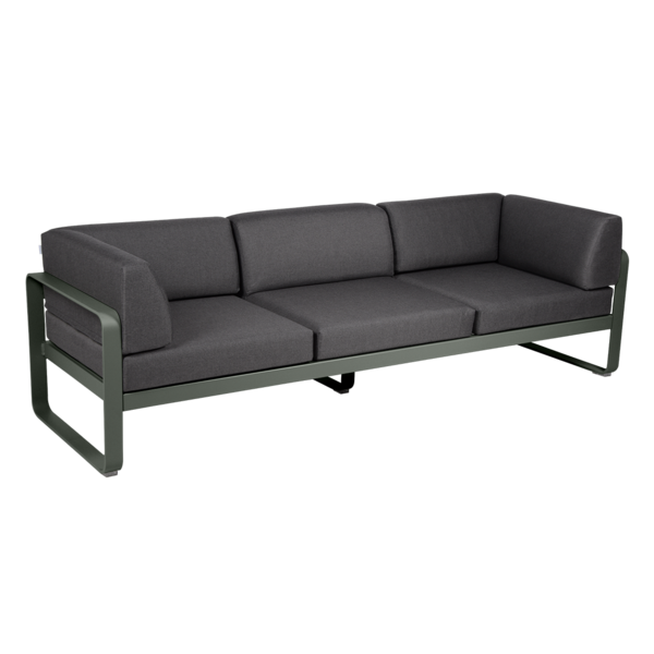 BELLEVIE 3-SEATER CLUB SOFA by Fermob