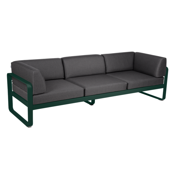 BELLEVIE 3-SEATER CLUB SOFA by Fermob