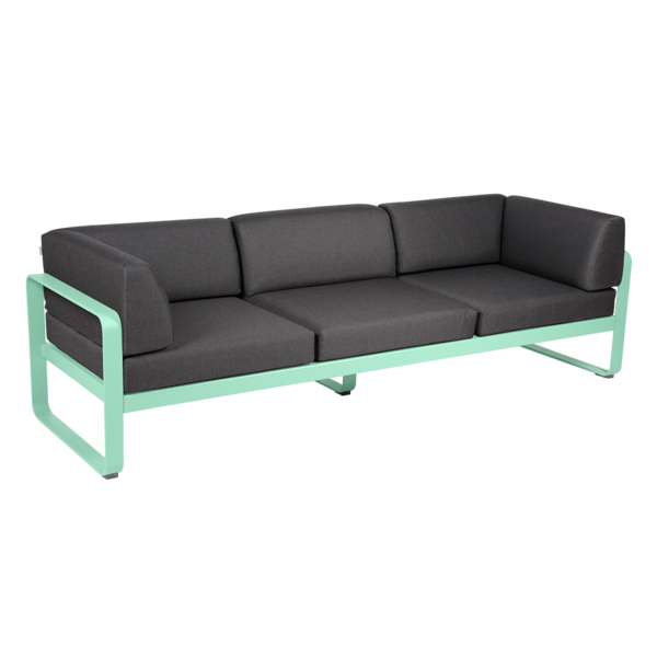 BELLEVIE 3-SEATER CLUB SOFA by Fermob