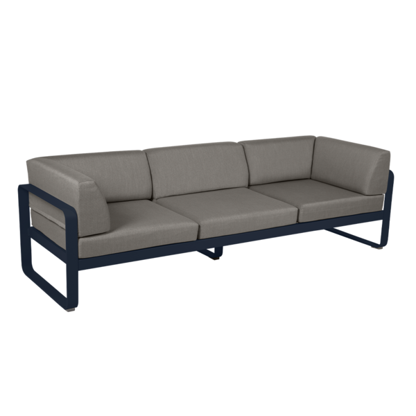 BELLEVIE 3-SEATER CLUB SOFA by Fermob