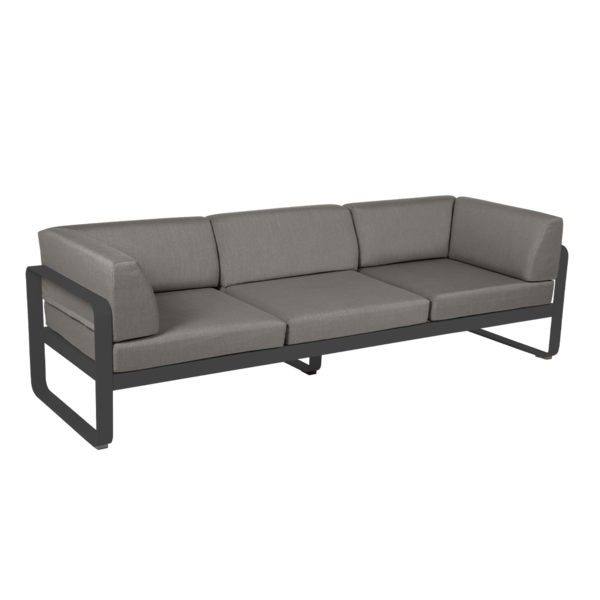 BELLEVIE 3-SEATER CLUB SOFA by Fermob