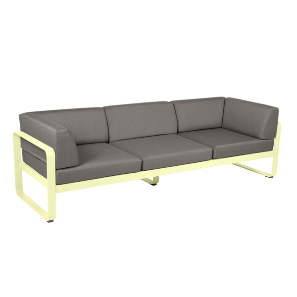 BELLEVIE 3-SEATER CLUB SOFA by Fermob