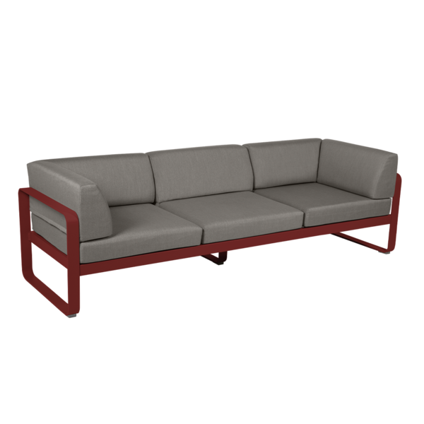 BELLEVIE 3-SEATER CLUB SOFA by Fermob