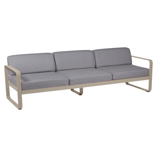 BELLEVIE 3-SEATER SOFA by Fermob