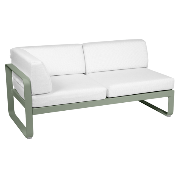 BELLEVIE 2-SEATER LEFT CORNER MODULE by Fermob