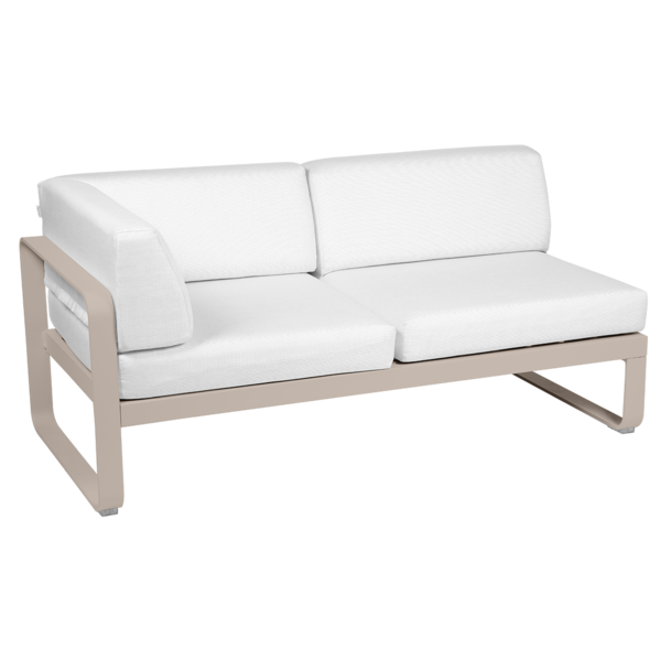 BELLEVIE 2-SEATER LEFT CORNER MODULE by Fermob