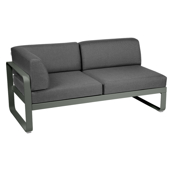 BELLEVIE 2-SEATER LEFT CORNER MODULE by Fermob