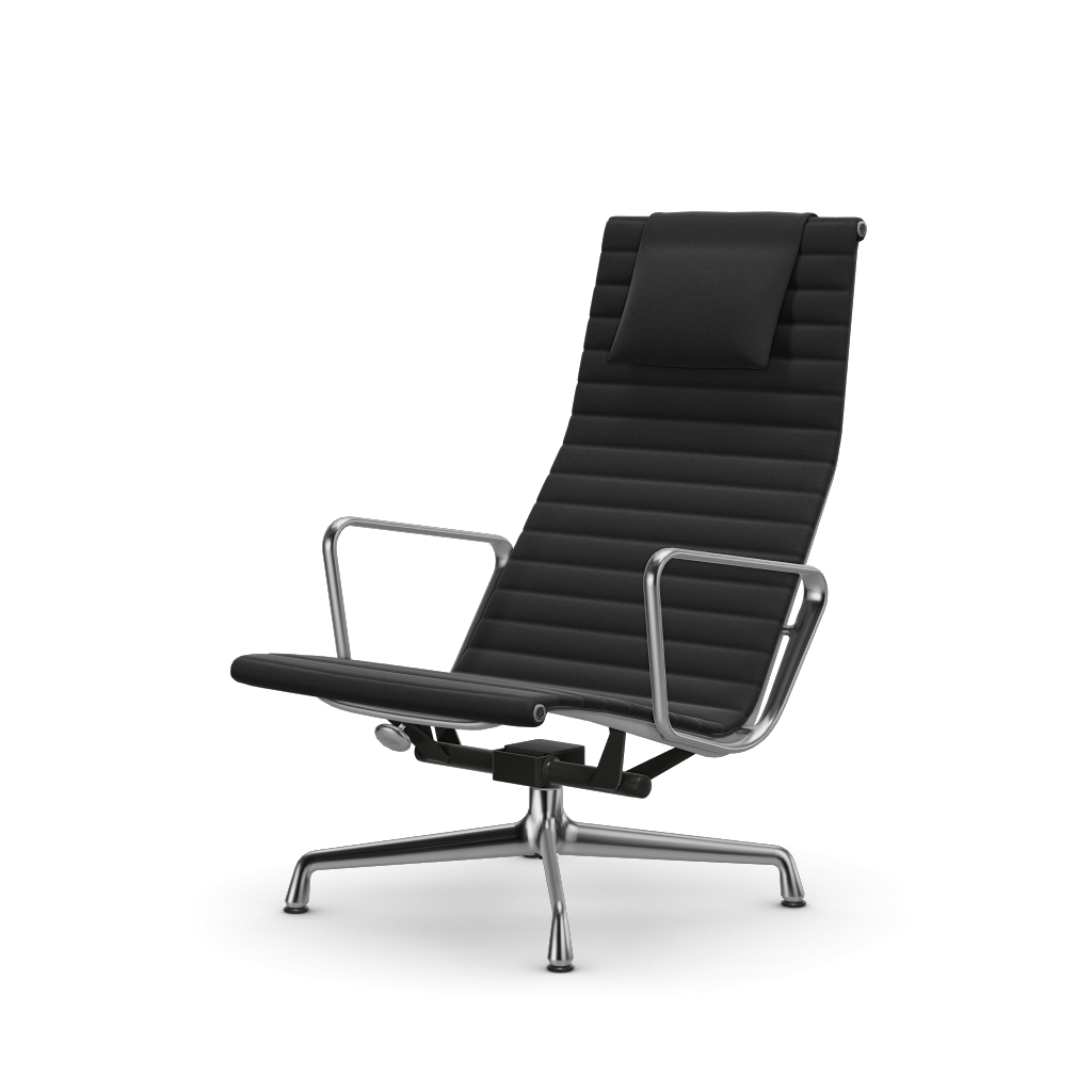 Aluminium Chair EA 124 – Lounge (Cover material - Fabric Hopsak)