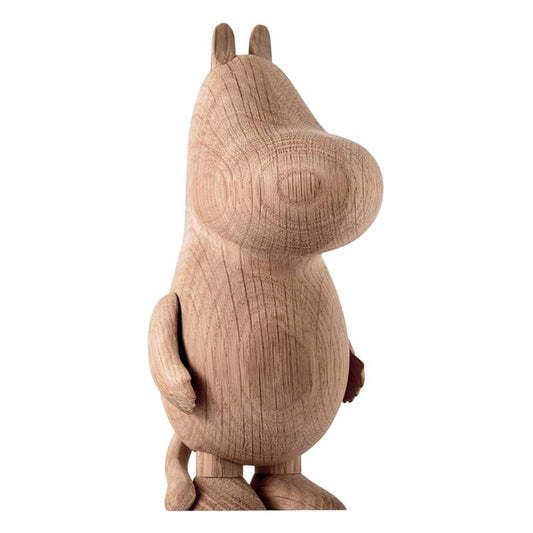 Moomintroll figure by Boyhood #large, oak #