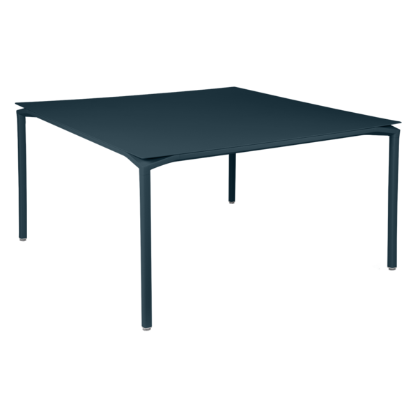 Calvi Table 140 X 140 Cm by Fermob #ACAPULCO BLUE