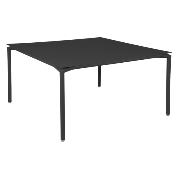 Calvi Table 140 X 140 Cm by Fermob #LIQUORICE