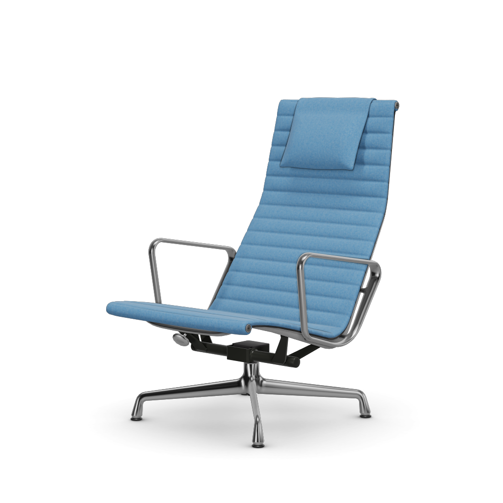 Aluminium Chair EA 124 – Lounge (Cover material - Fabric Hopsak)