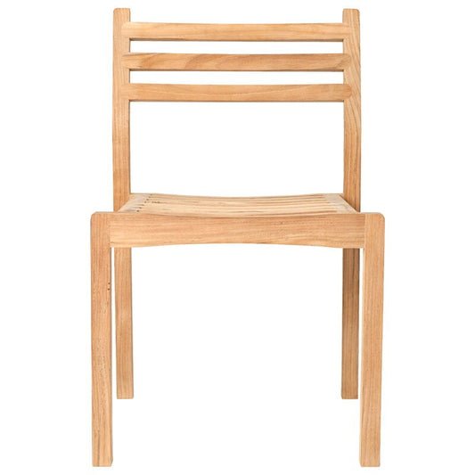 AH501 Outdoor side chair by Carl Hansen & Søn #teak #