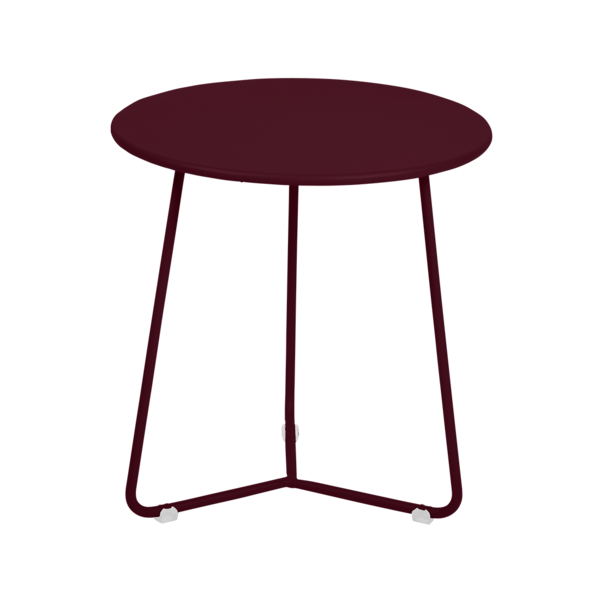 Cocotte Occasional Table Ø 34 Cm by Fermob #BLACK CHERRY