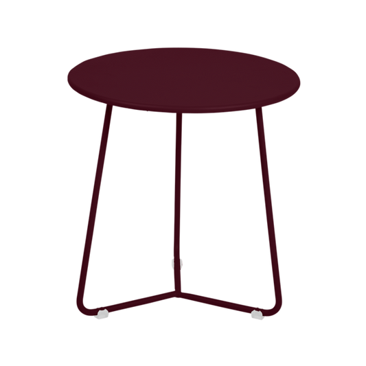 Cocotte Occasional Table Ø 34 Cm by Fermob #BLACK CHERRY