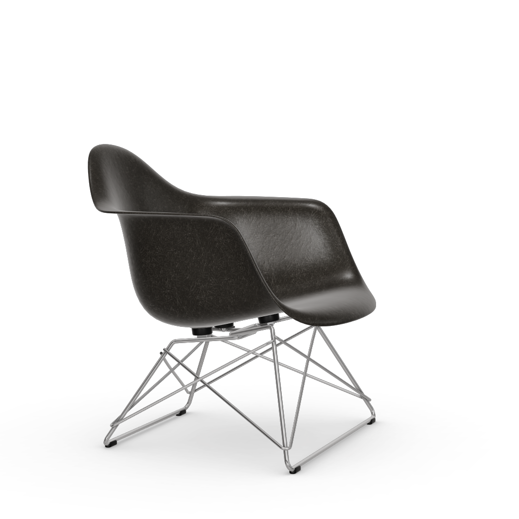 Eames Fiberglass Armchair LAR (without upholstery) by Vitra