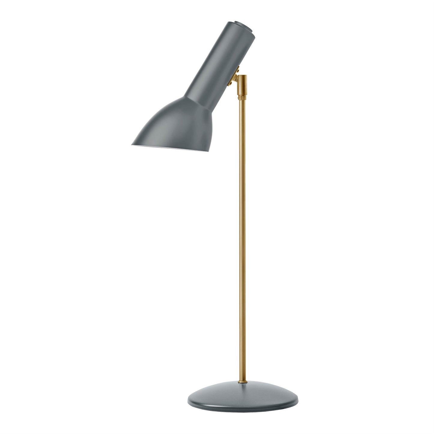 Oblique Table Lamp by CPH Lighting #Flint Gray/ Brass