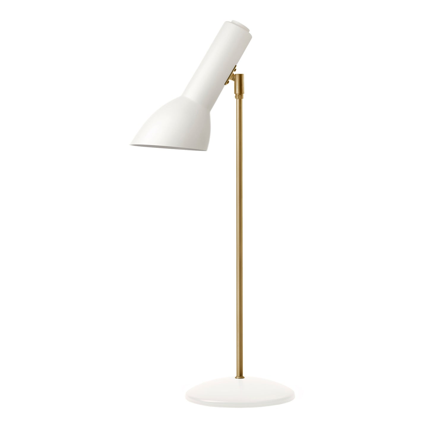 Oblique Table Lamp by CPH Lighting #White/ Brass