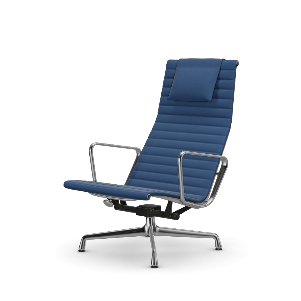 Aluminium Chair EA 124 – Lounge (Cover material - Fabric Hopsak)