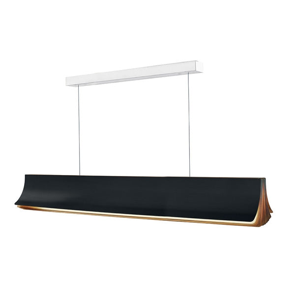 DCW Editions Respiro 1200 Pendant Lamp by DCW éditions #Black / Gold