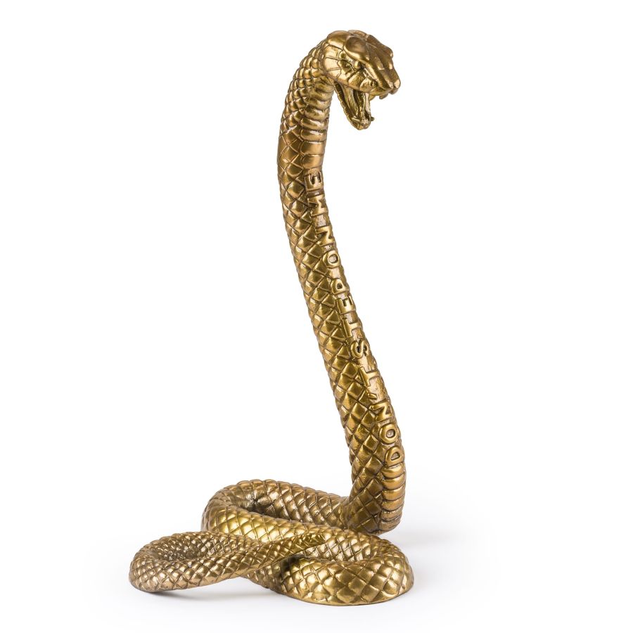 Aluminium Decorative Object Wunderkrammer Snake by Seletti