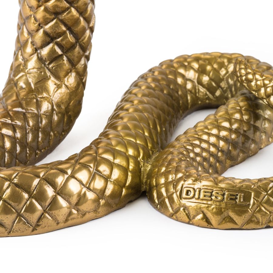 Aluminium Decorative Object Wunderkrammer Snake by Seletti