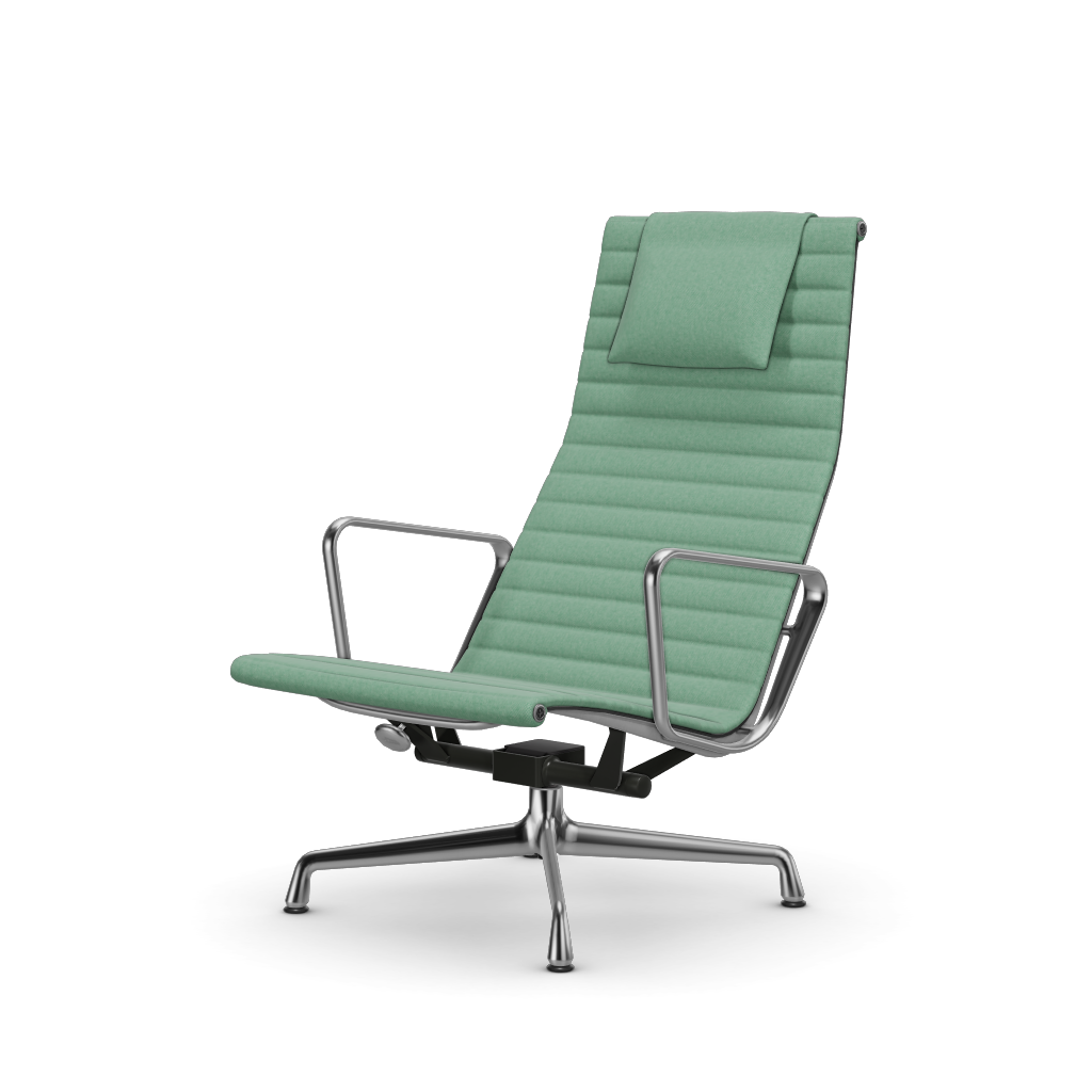 Aluminium Chair EA 124 – Lounge (Cover material - Fabric Hopsak)